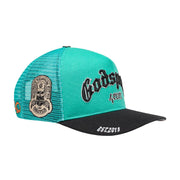 GODSPEED NEW YORK Forever Trucker Hat TURQUOISE