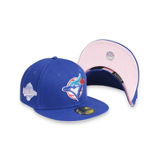 Toronto Blue Jays 92 World Series "POP SWEAT" Blue 59FIFTY Men's Fitted Hat