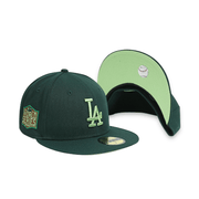 Los Angeles Dodgers '20 World Series Green STATE FRUIT 59FIFTY Men's Fitted Hat