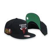 Chicago Bulls NBA Final Black Men's Snapback