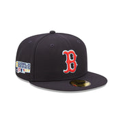 Boston Red Sox 07 World Series Cloud Under Navy 59FIFTY Mens Fitted Hat