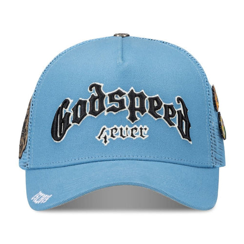 Godspeed GS Forever Trucker Hat (Baby Blue)