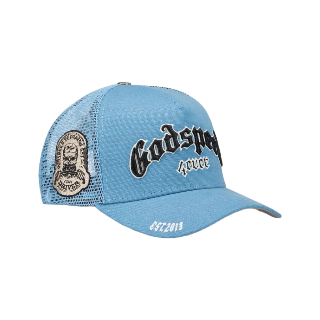 Godspeed GS Forever Trucker Hat (Baby Blue)