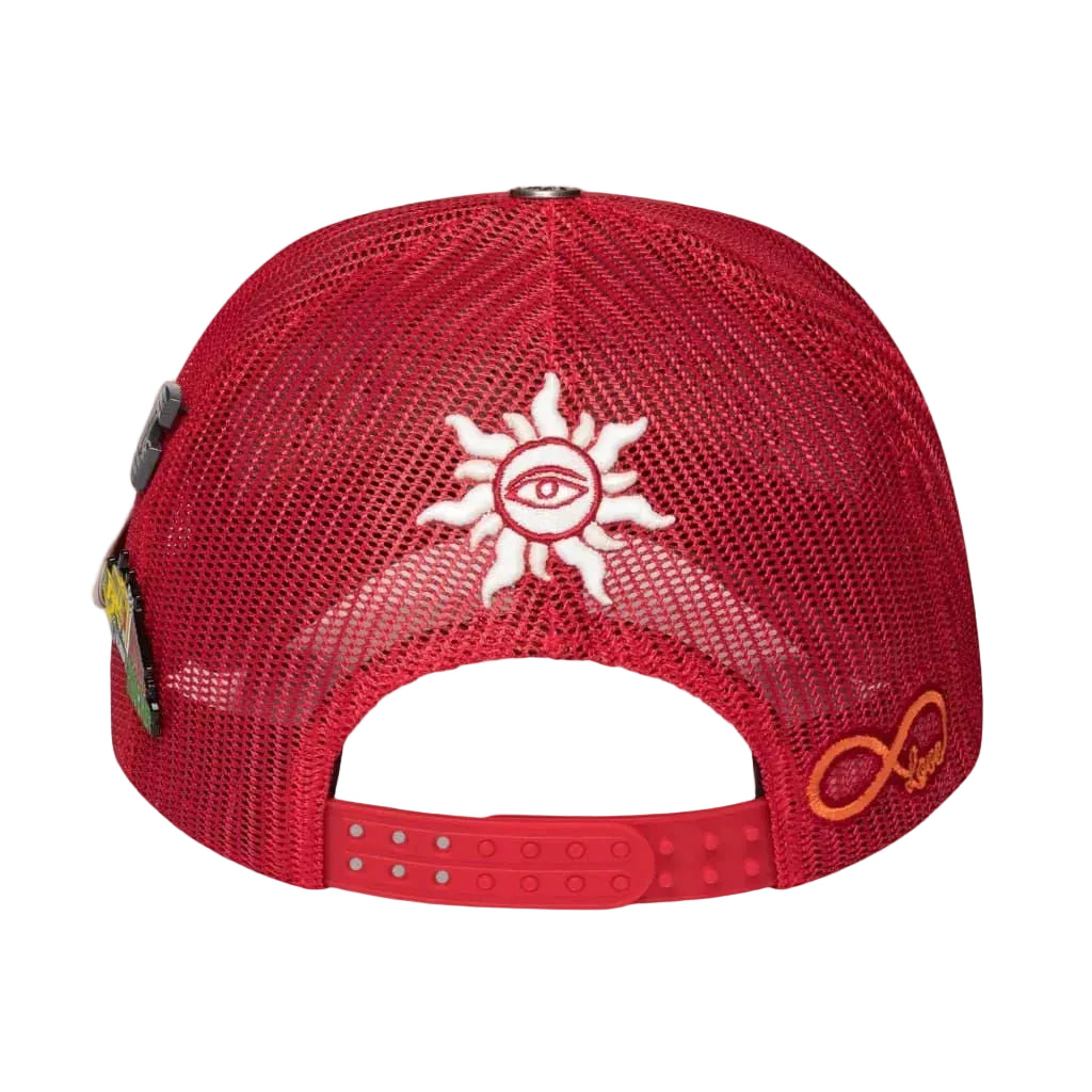 Godspeed GS Forever Trucker Hat (Red/Black)