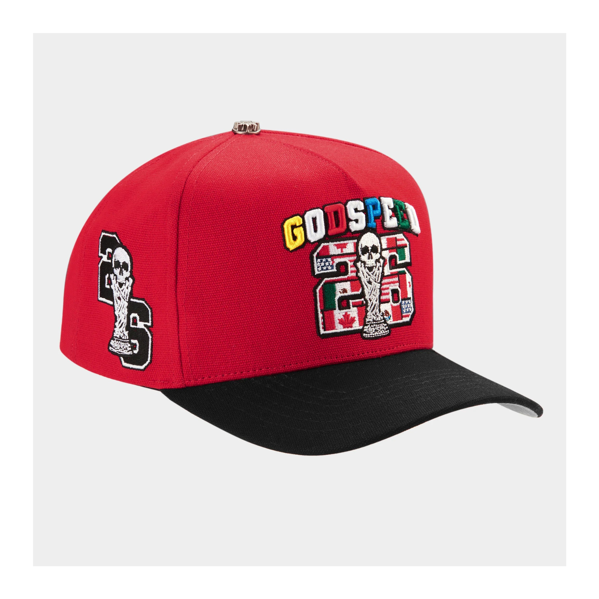 Godspeed 26' World Cup Hat (Red/Black)