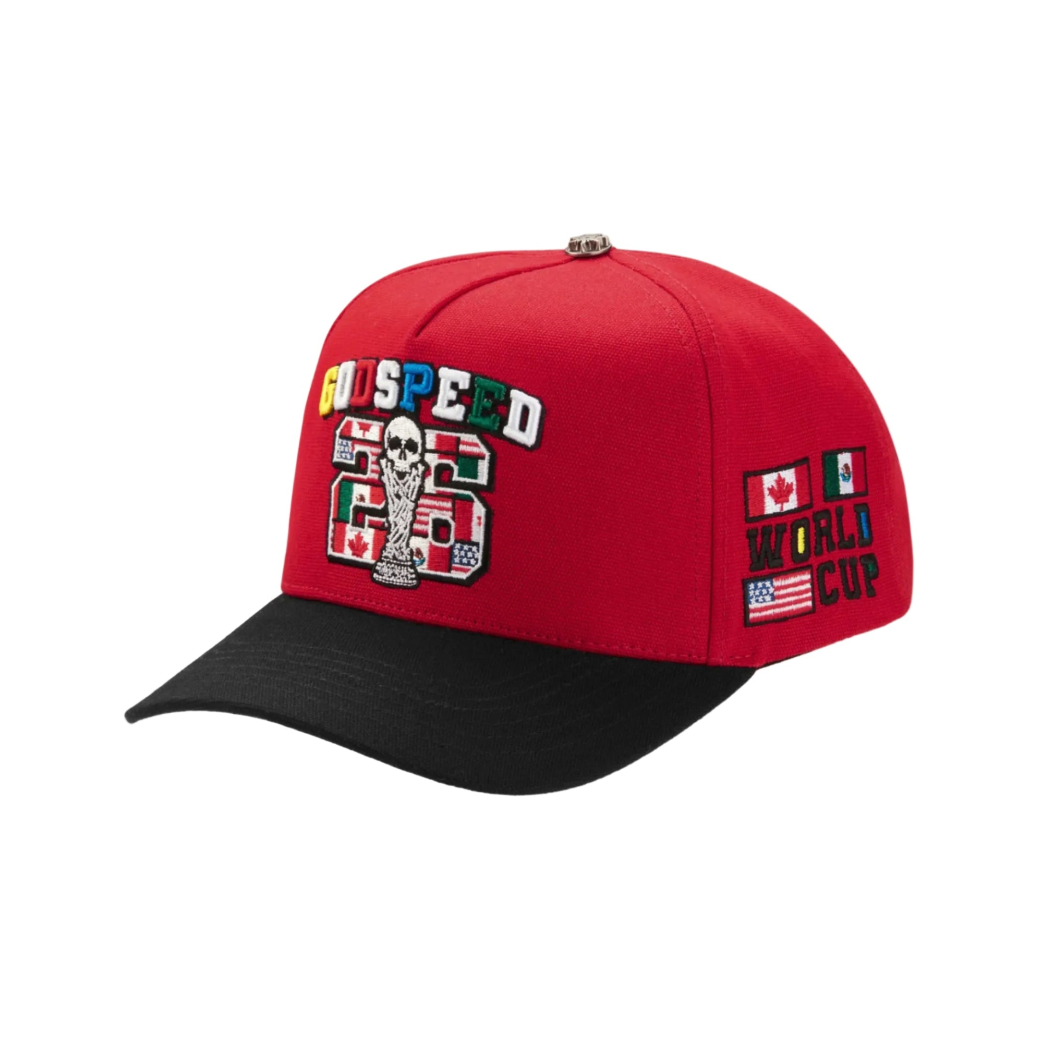 Godspeed 26' World Cup Hat (Red/Black)