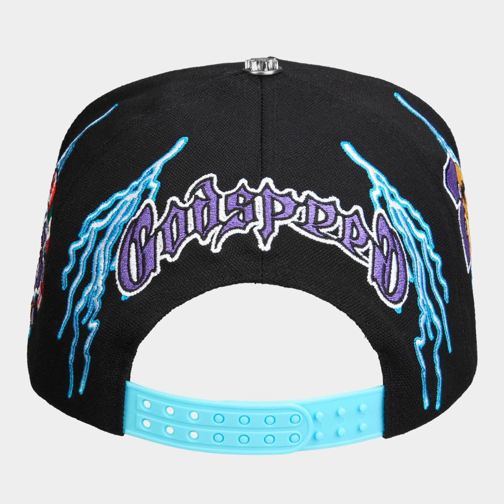 Godspeed '26 GSWC Voltage Hat (Black/Aqua)