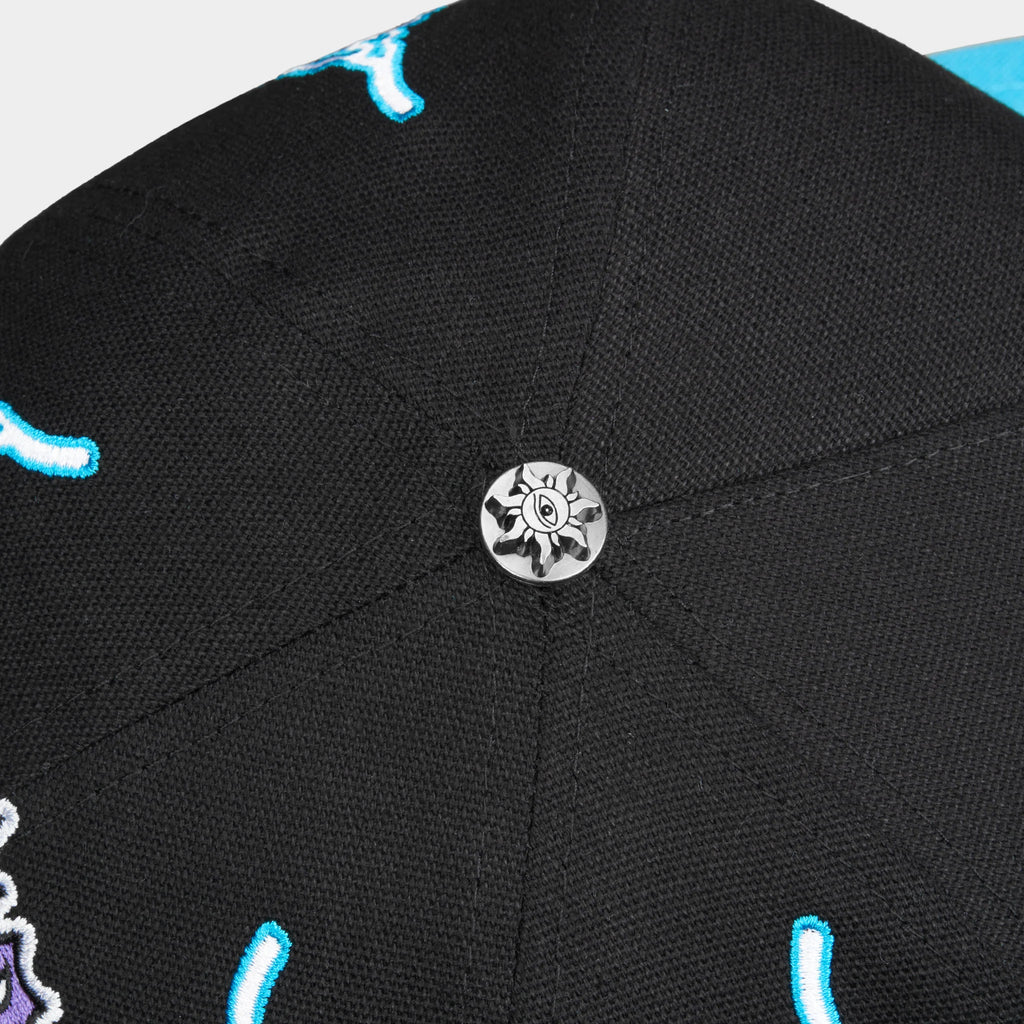 Godspeed '26 GSWC Voltage Hat (Black/Aqua)