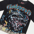 GODSPEED NEW YORK Off the Leash Tee BLACK WASH