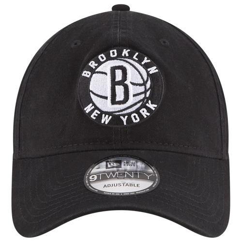 Brooklyn Nets Core Classic Black 9TWENTY Mens Adjustable Hat