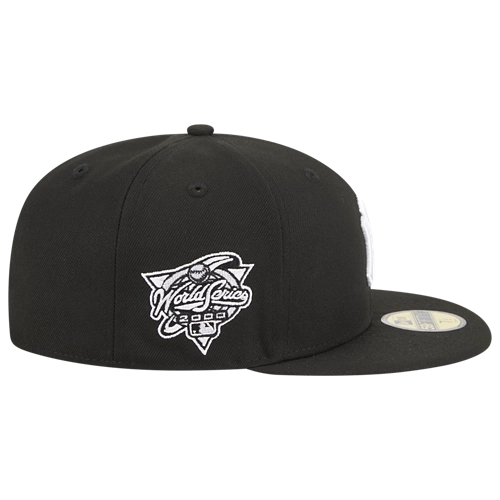 New York Yankees Evergreen Side Patch Black 59FIFTY Mens Fitted Hat