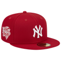 New York Yankees '00 World Series 59FIFTY Scarlet Men's Fitted Hat