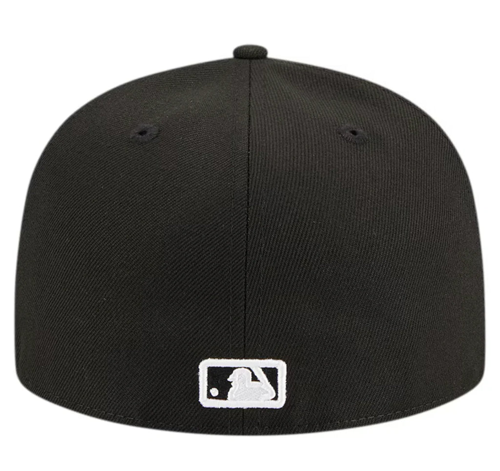 New York Mets 1986 World Series Black New Era 59FIFTY Mens Fitted Hat
