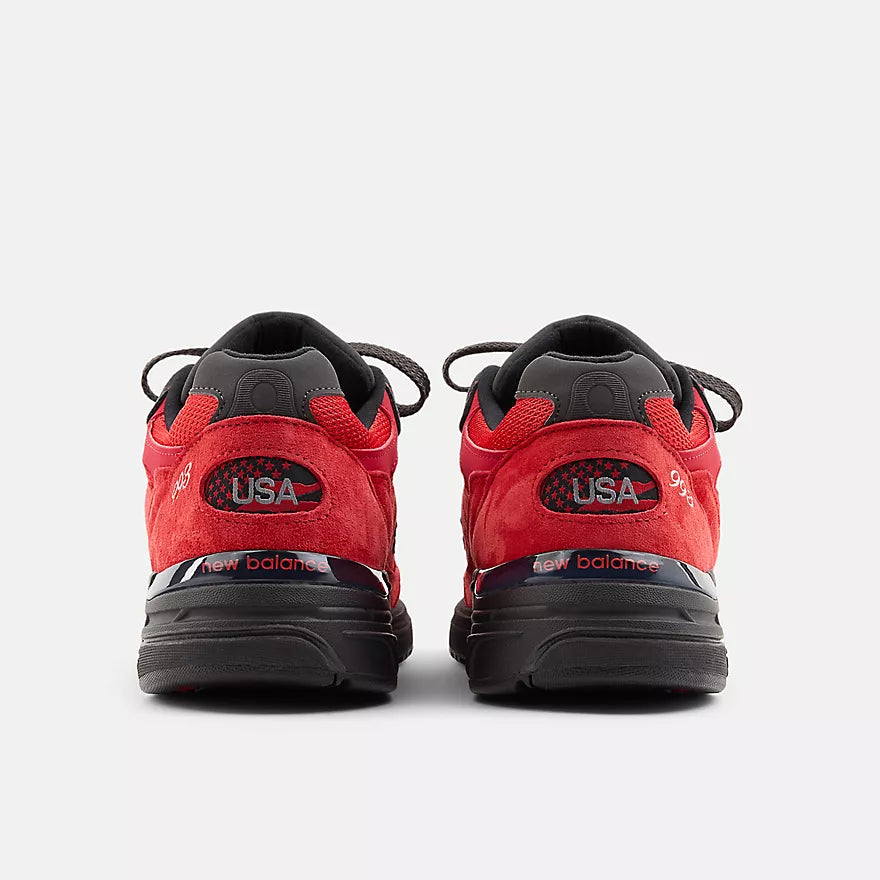 New Balance 993 Made In USA (Red/Black)