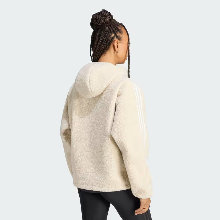 Adidas Originals by Jennie Fleece Hoodie Jacket (Bliss)