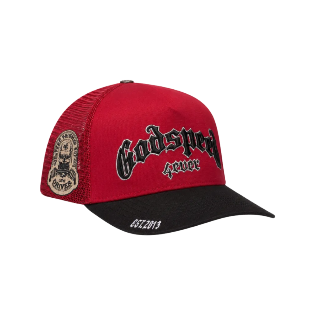 Godspeed GS Forever Trucker Hat (Red/Black)