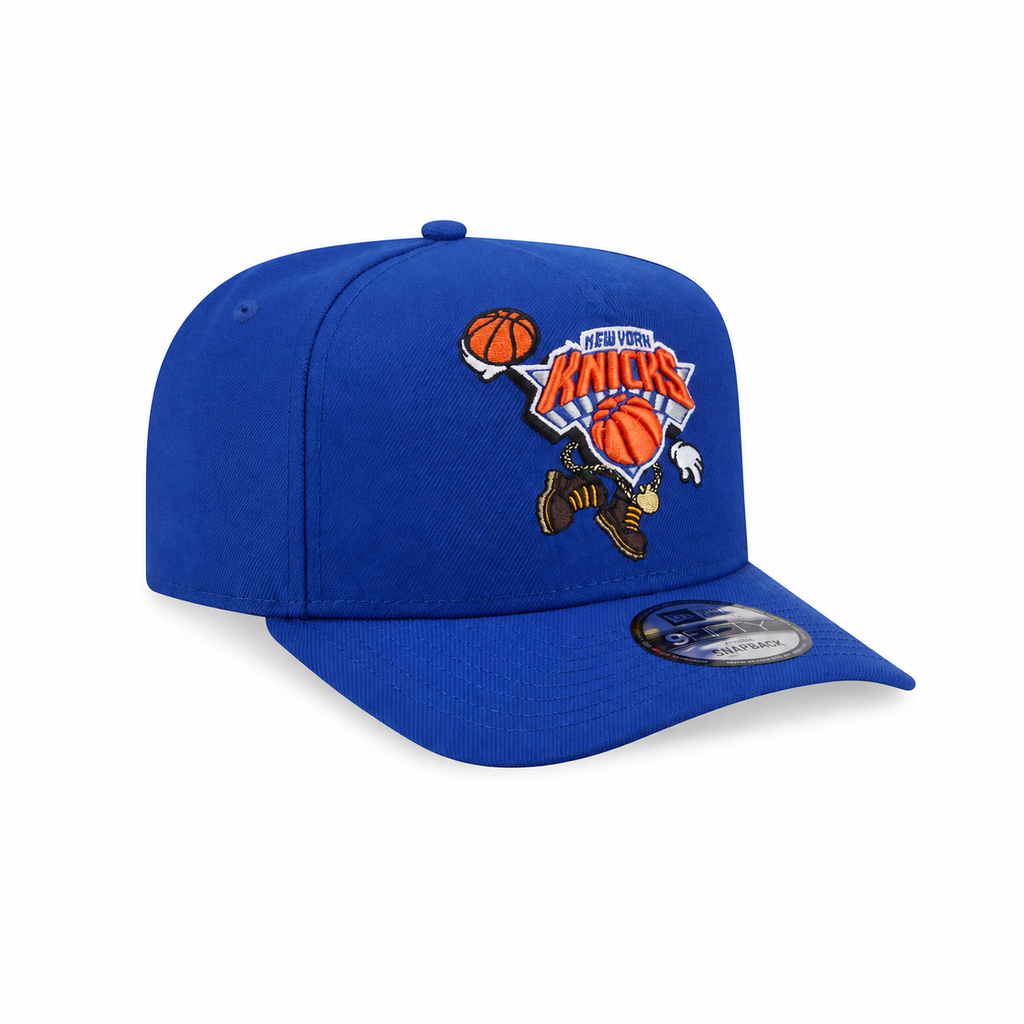 New York Knicks Cartoon 9FIFTY A Frame Snapback Hat