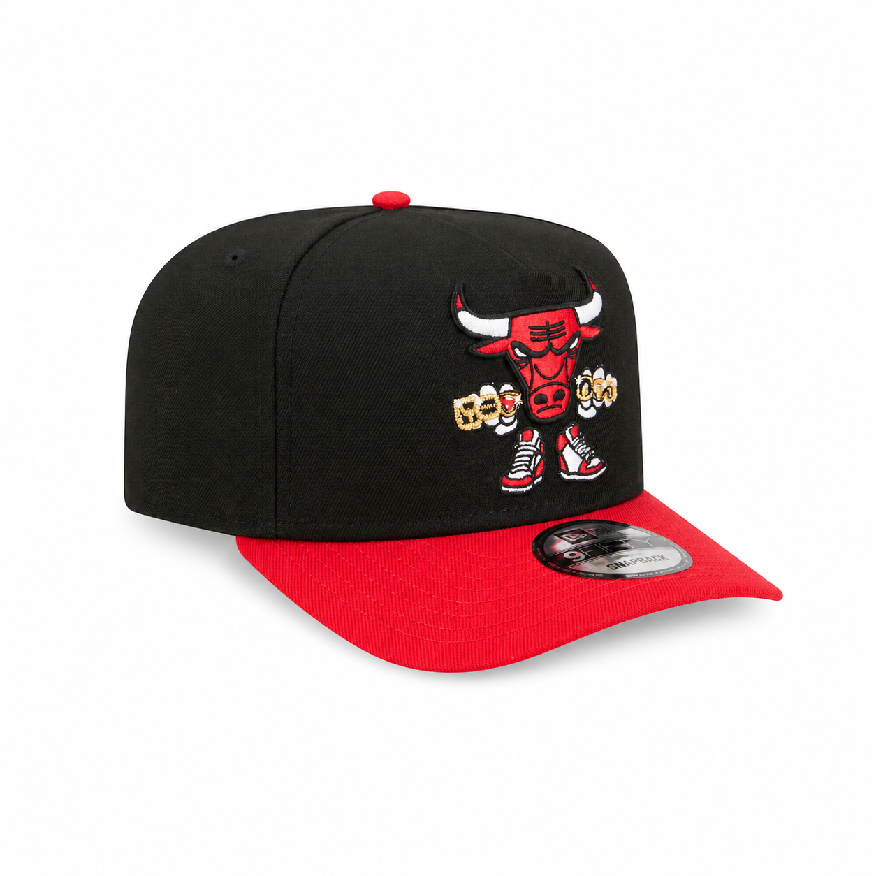 Chicago Bulls Cartoon 9FIFTY A Frame Snapback Hat