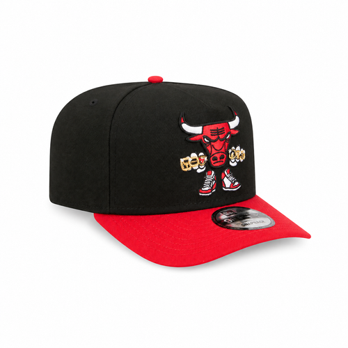 Chicago Bulls Cartoon 9FIFTY A Frame Snapback Hat