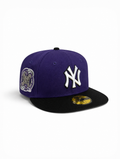 New York Yankees Subway Series Patch (Purple/Black) 59FIFTY Fitted Cap