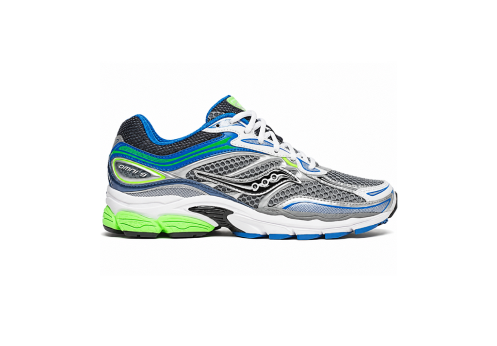 Saucony ProGrid Omni 9 "Grey Slime Blue"