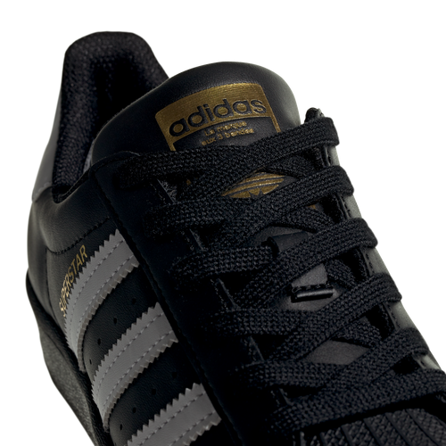 ADIDAS Superstar Junior in Black / White / Gold