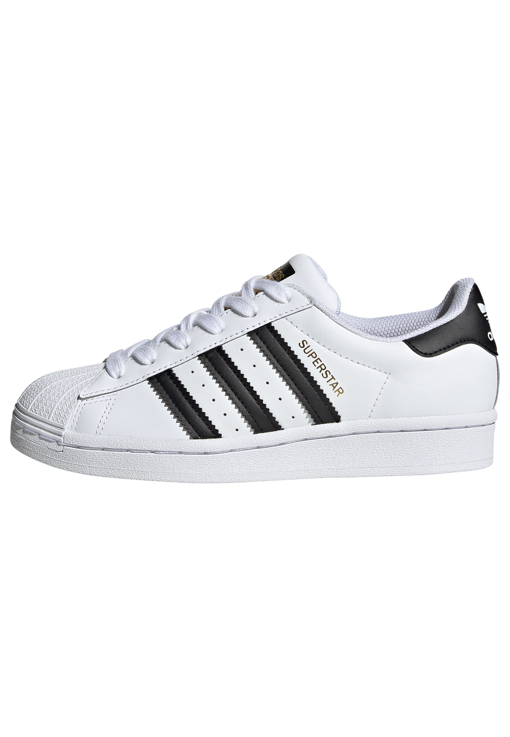 ADIDAS Superstar Junior in White / Black / Gold