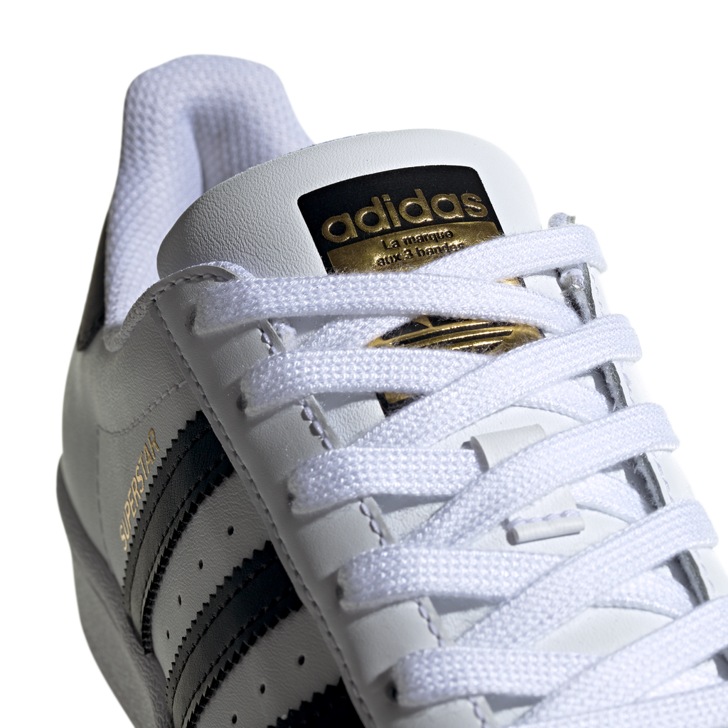 ADIDAS Superstar Junior in White / Black / Gold