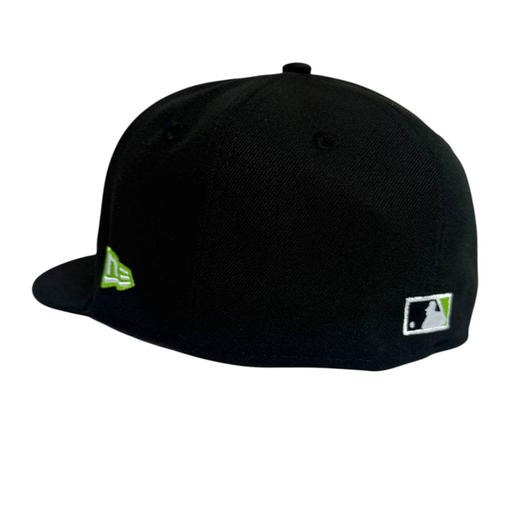 New York Yankees Subway Series Patch (Black/Green) 59FIFTY Fitted Cap