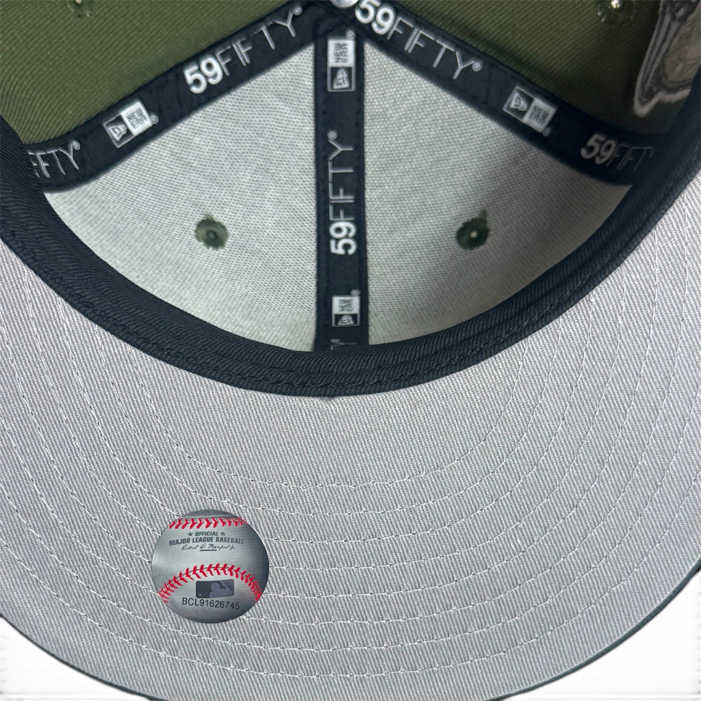 New York Yankees Subway Series Patch (Green/Black) 59FIFTY Fitted Cap