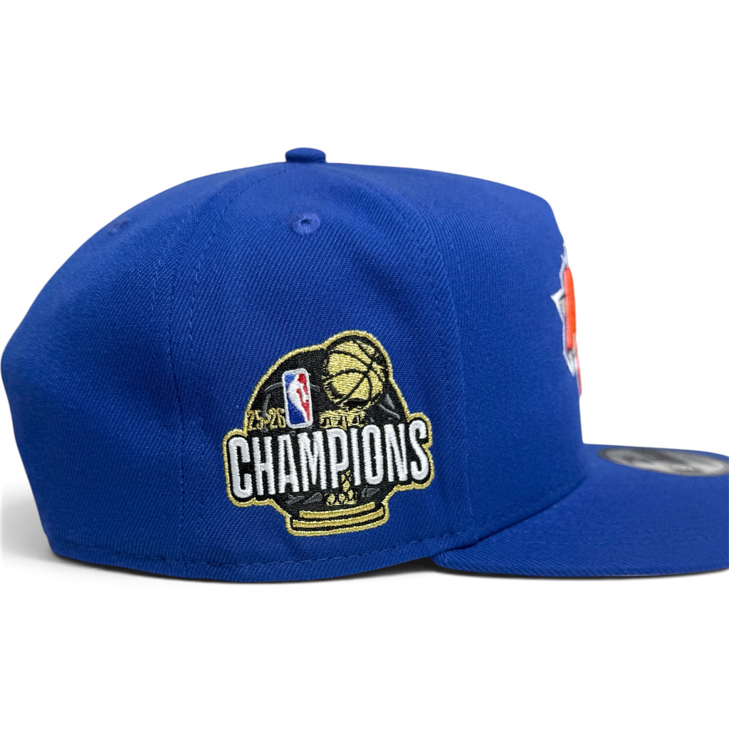 New York Knicks 2026 Champions 9Fifty A-Frame Snapback Hat