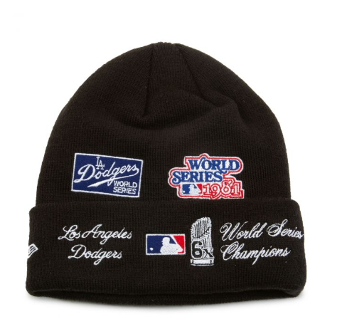 Los Angeles Dodgers World Series New Era Knit Beanie