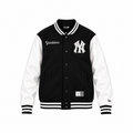 New Era Yankees Black & White Varsity Jacket