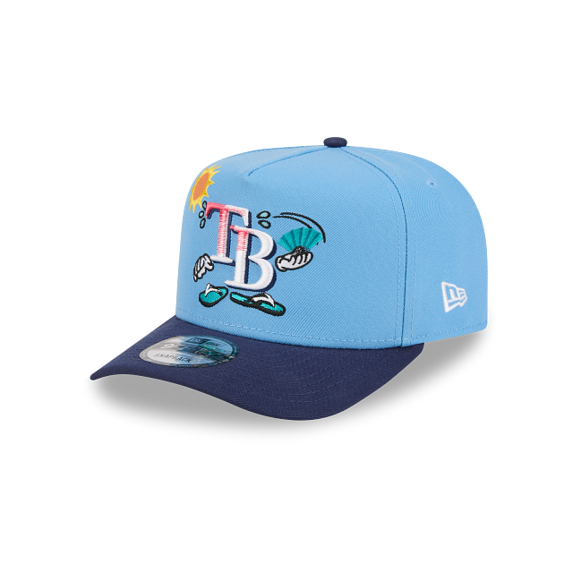 Tampa Bay Rays Cartoon 9FIFTY A Frame Snapback Hat