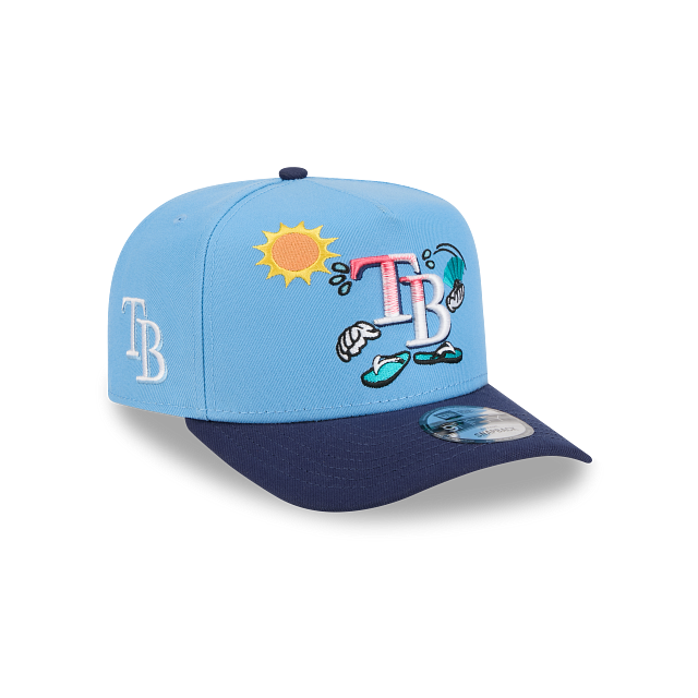 Tampa Bay Rays Cartoon 9FIFTY A Frame Snapback Hat
