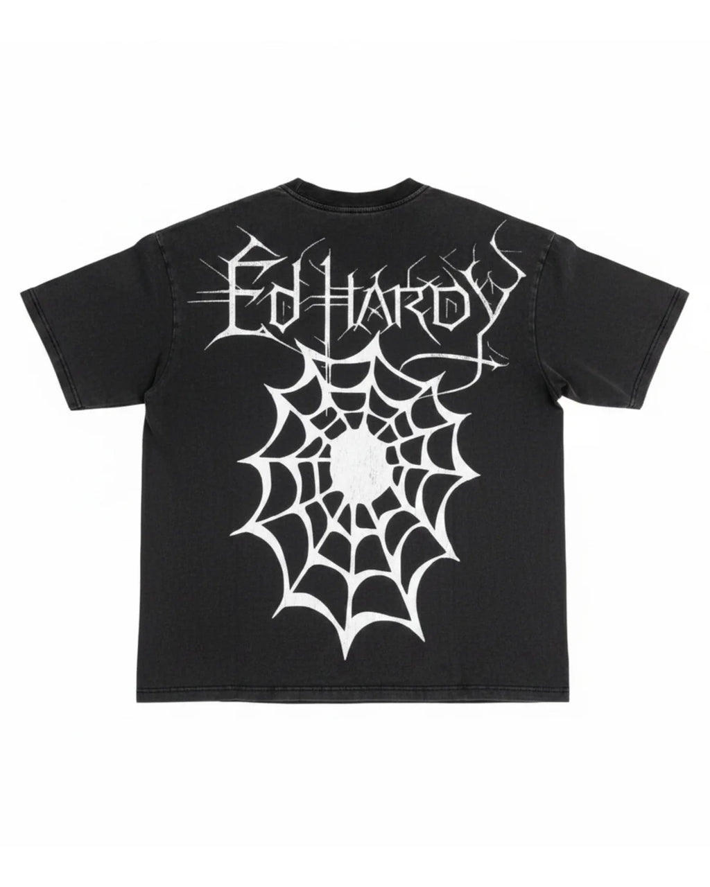 Ed Hardy Heart Web Boxy Tee