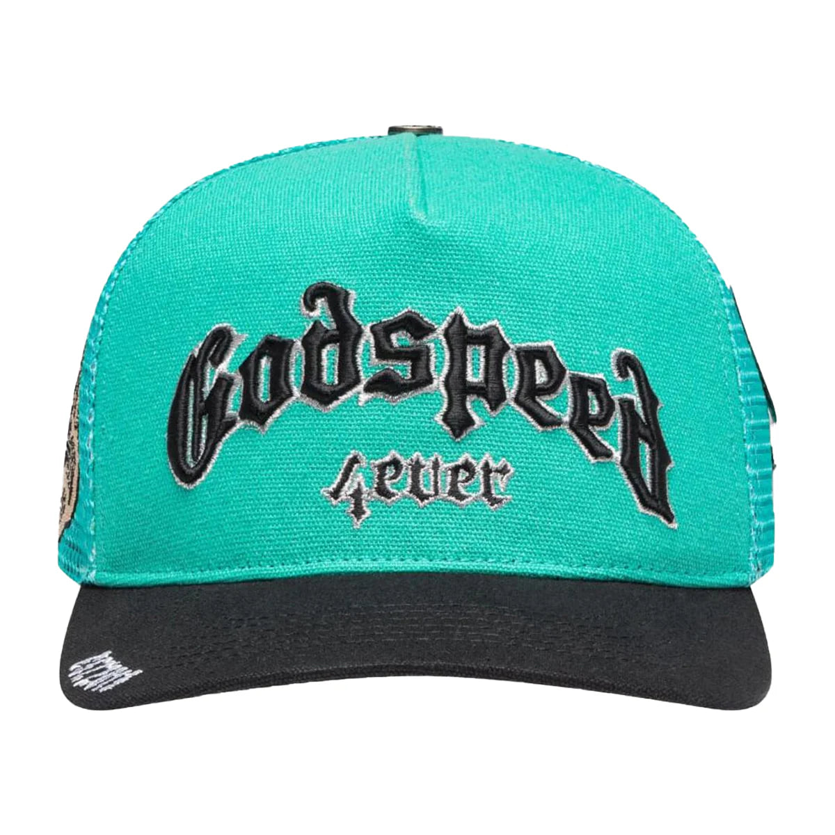 GODSPEED NEW YORK Forever Trucker Hat TURQUOISE