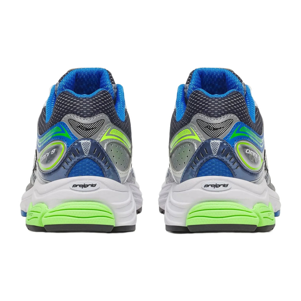 Saucony ProGrid Omni 9 "Grey Slime Blue"