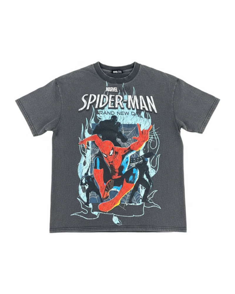 Ed Hardy Flame Web Boxy Tee