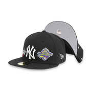 [60185221] New York Yankees WS Men's Black Fitted Hat