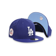 [60180889] LA Dodgers All-Start Game Icy Side Patch Men's Blue Fitted Hat