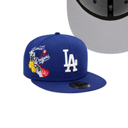 [60224637] Los Angeles Dodgers City Cluster Blue MBL 59FIFTY Men's Fitted Hat