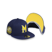 [70699049] Milwaukee Brewers '82 Anniversary Navy 59FIFTY Men's Fitted Hat