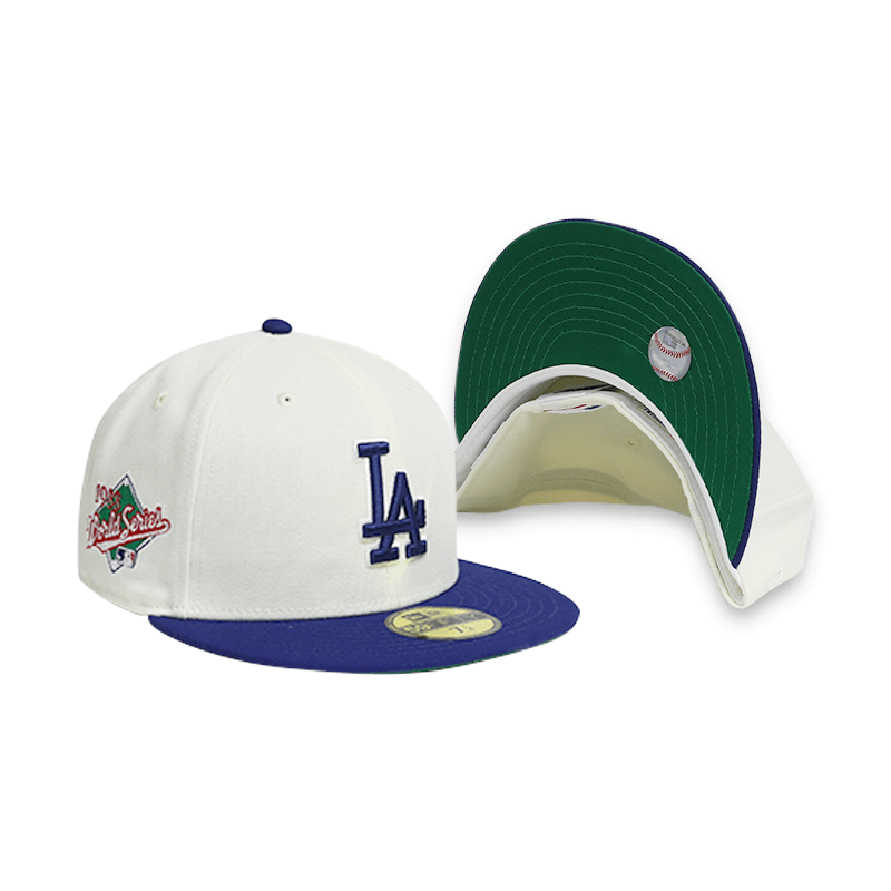 70665603] Los Angeles Dodgers '88 WS White 59FIFTY Men's Fitted Hat – Lace  Up NYC