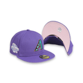 [60243528] Arizona Diamondbacks 01 WS "POP SWEAT" Purple 59FIFTY Men's Fitted Hat