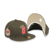 [70693439] Los Angeles Angels 35 Anniversary Brown 59FIFTY Men's Fitted Hat
