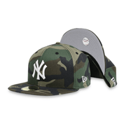 [70401241] New York Yankee Men's Camo Fitted Hat