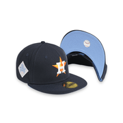[60243506] Houston Astros 17 WS "POP SWEAT" Navy 59FIFTY Men's Fitted Hat