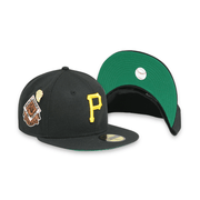 [60244531] Pittsburgh Pirates LOGO History Black 59FIFTY '60 WS Men's Fitted Hat