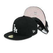 [12731574] LA Dodgers Paisley Bottom Black Men's Hat